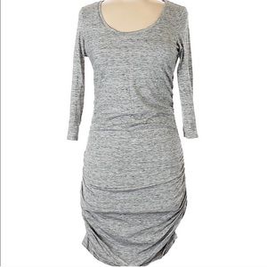 Express ruched t shirt dress